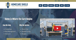 Desktop Screenshot of homecareshield.com